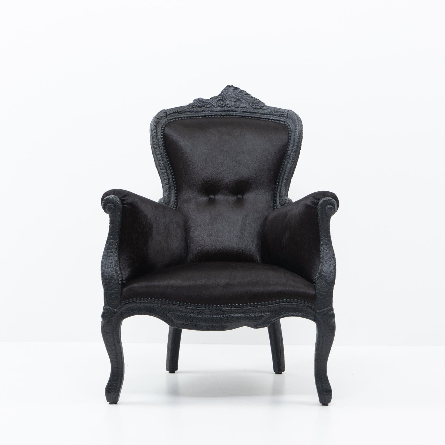 Contemporary Smoke Armchair by Maarten Baas for Moooi, 2000s For Sale