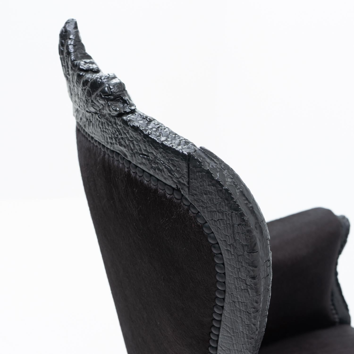 Smoke Armchair by Maarten Baas for Moooi, 2000s For Sale 1