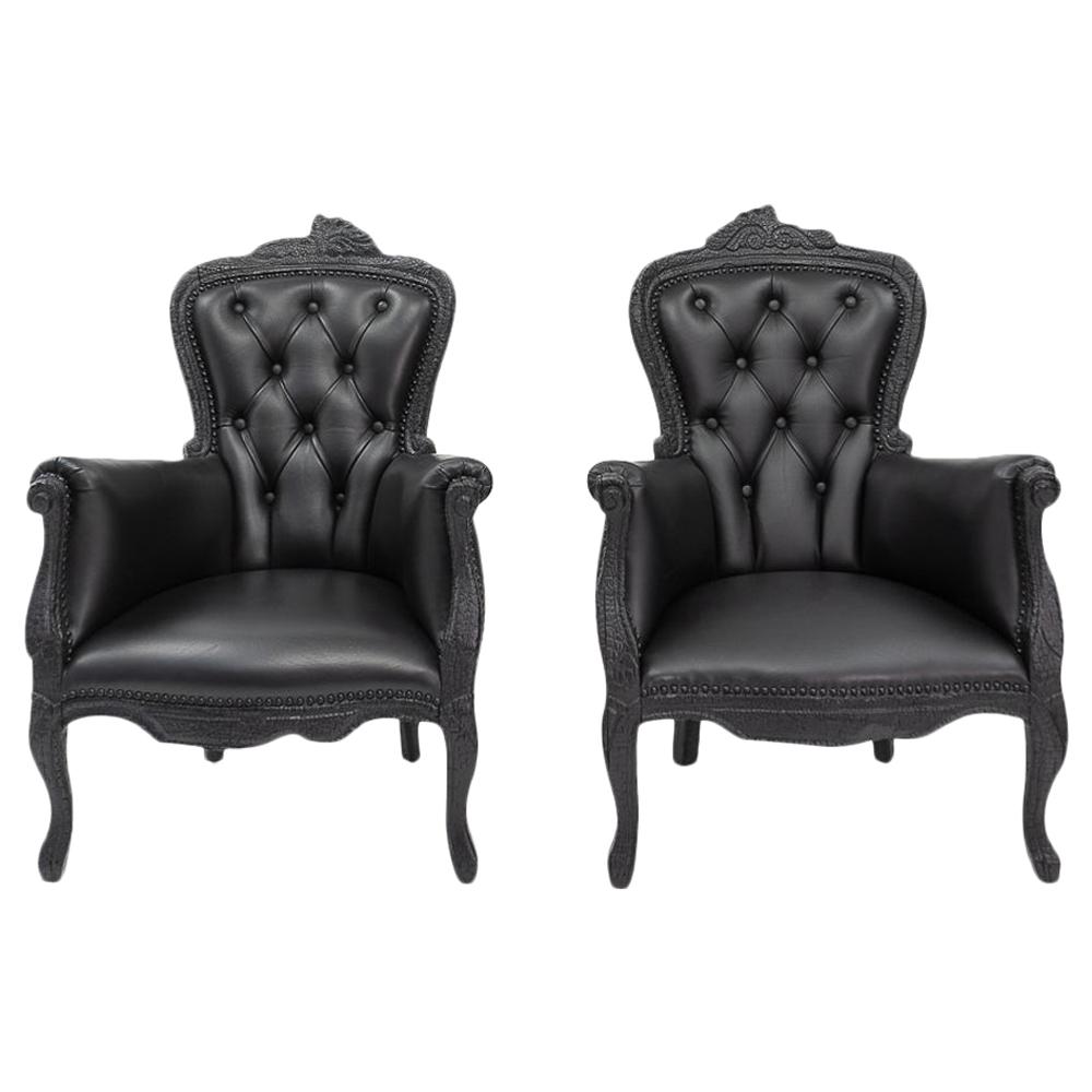 Smoke Armchairs by Maarten Baas for Moooi, 2000s For Sale