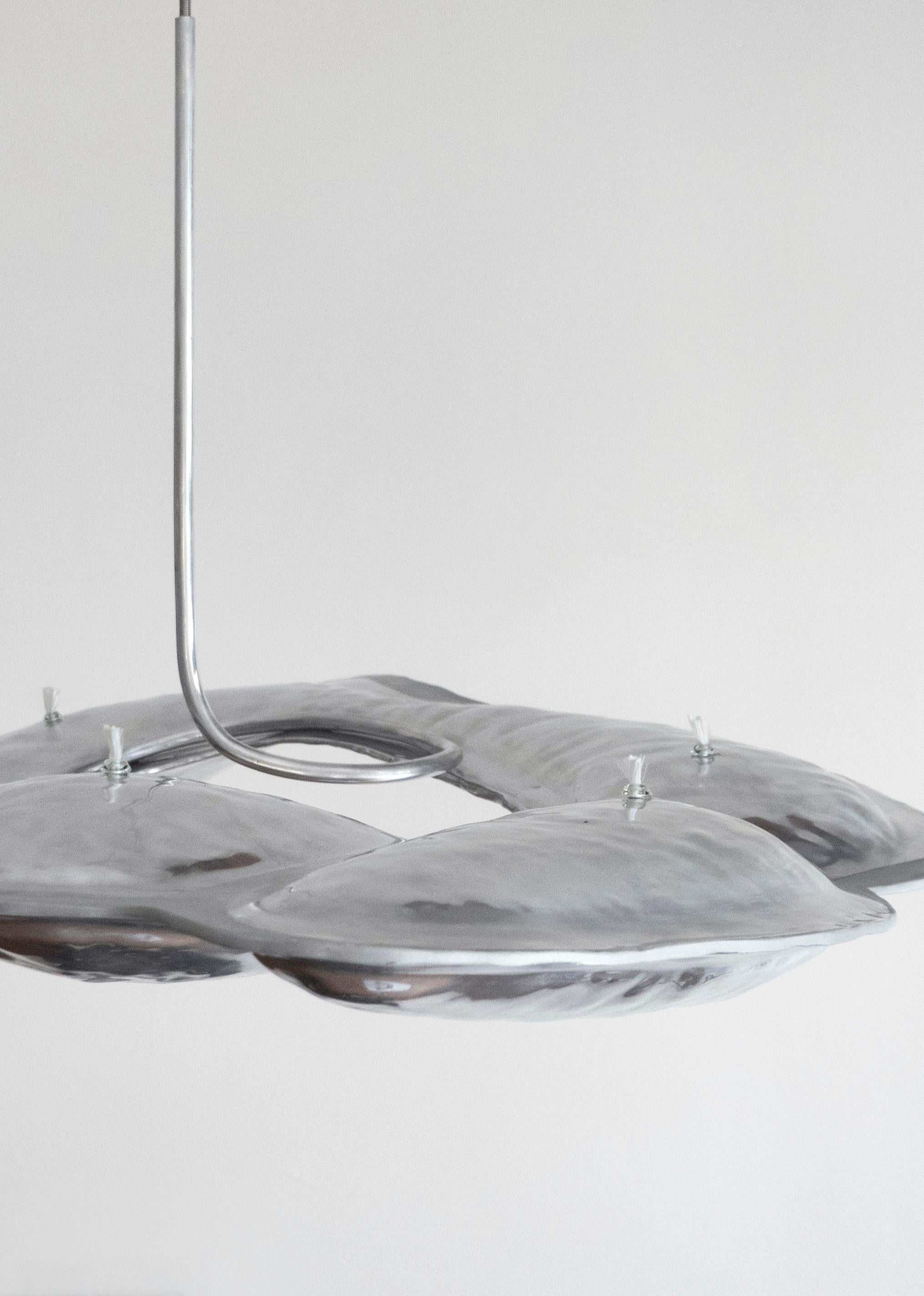 Danish Smoke Cloud Chandelier by Christian and Jade