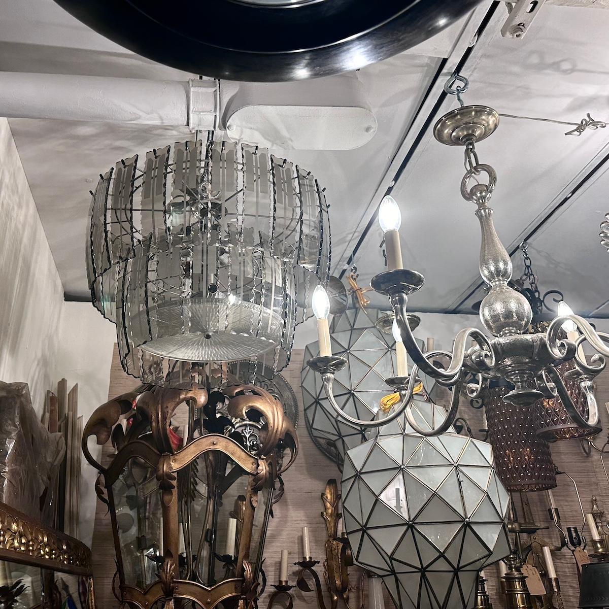 Verre Lustre en verre fumé en vente