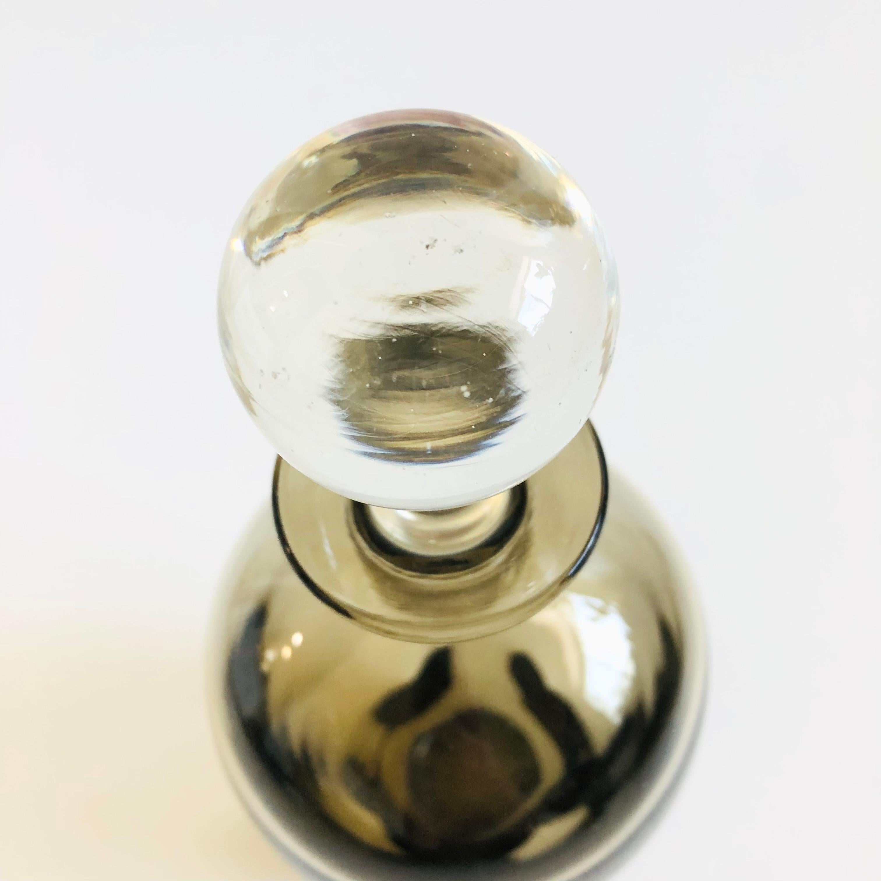 Smoke Glass Decanter 1