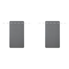 Miroir / Petit verre fumé à surfaces cousues avec points en argent satiné par Debra Folz