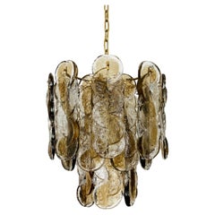 Retro Smoked Glass Citrus Chandelier from J.T. Kalmar