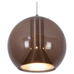 Smoked Glass Globe by Frank Ligtelijn for RAAK