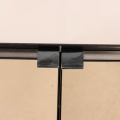 Smoked Mirror Two-Door Cabinet or Chest