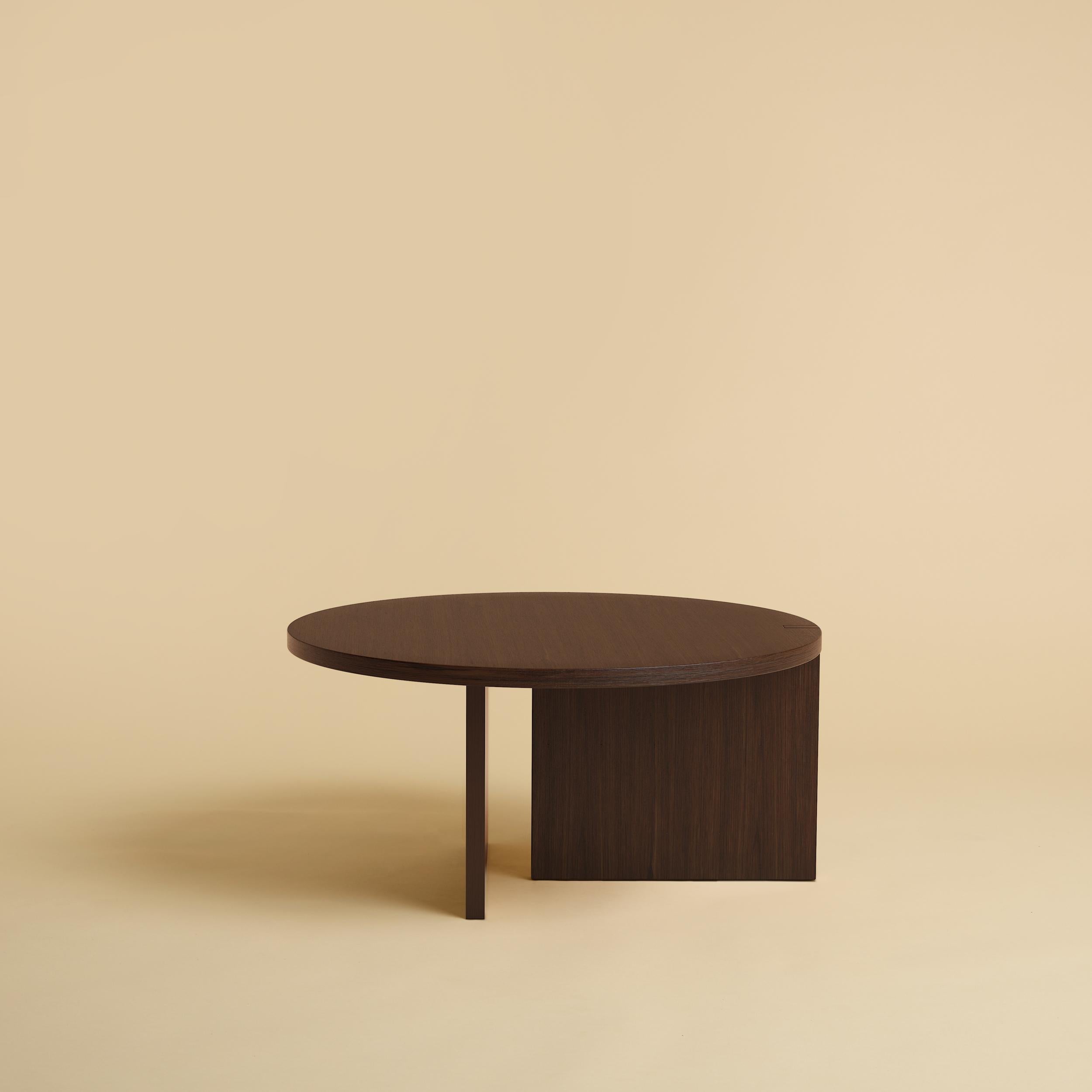 Smoked Oak Minami Coffee Table by Lebanto
Dimensions: W 60 x D 60 x H 29 cm
Materials: Oak solid wood.

Lebanto is an expression of identity, a tapestry of dreams woven from the threads of their lives. Their journey began with a simple yet profound