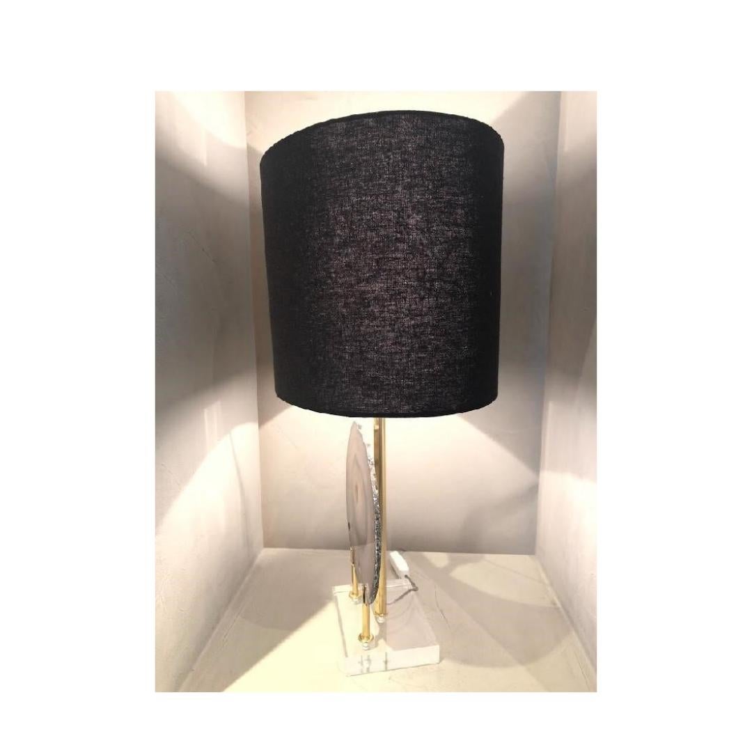 Other Smoked Quartz Table Lamp