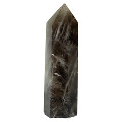 Smoked Rock Crystal Obelisk