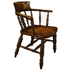 Antique Smokers Bow Armchair