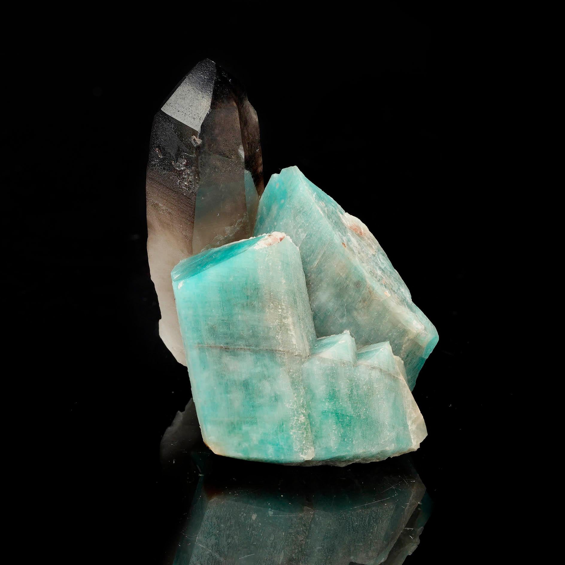 American Smoky Quartz and Amazonite I For Sale