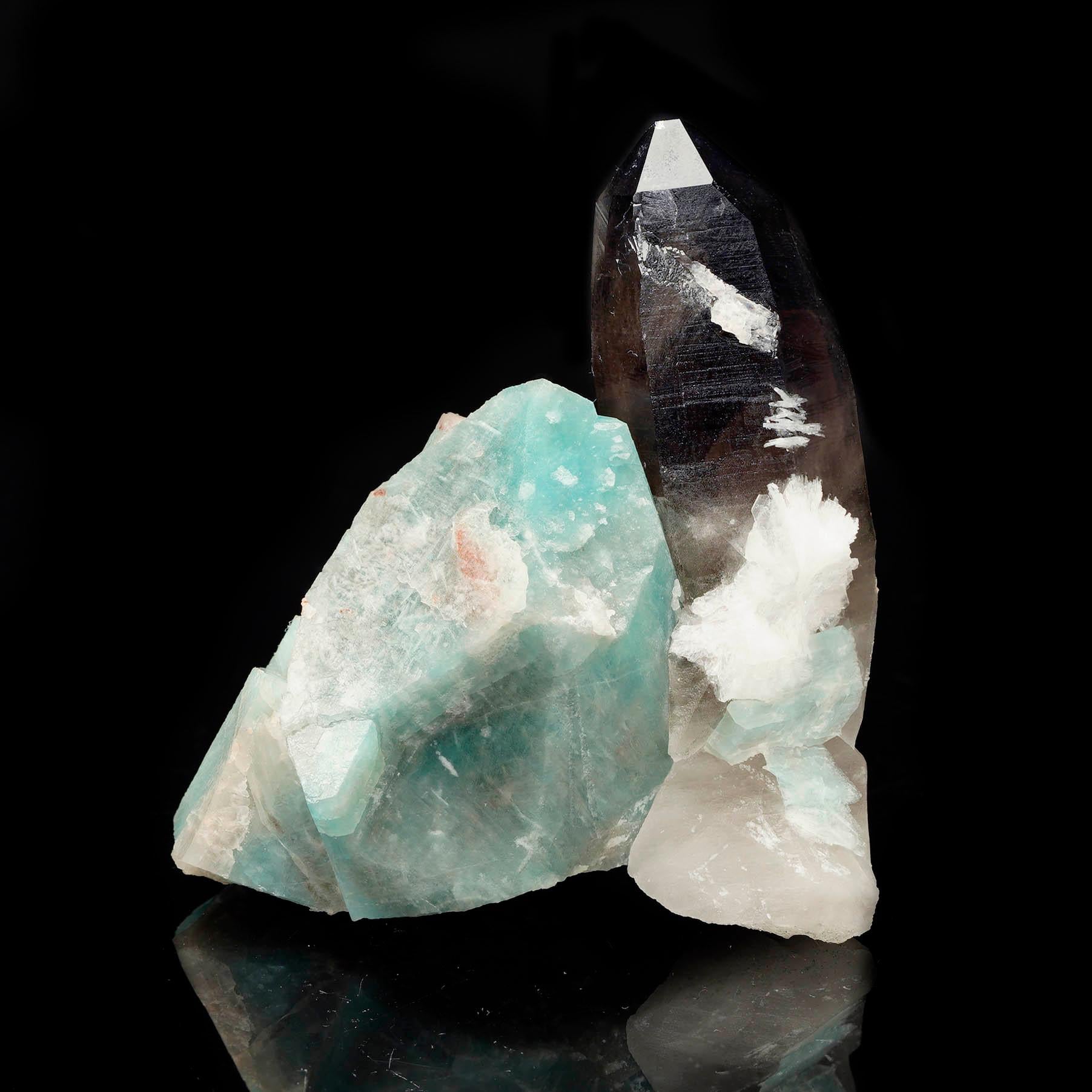Smoky Quartz and Amazonite I In New Condition For Sale In New York, NY
