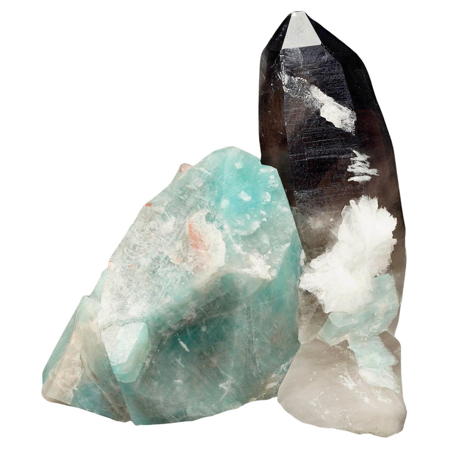 Smoky Quartz and Amazonite I