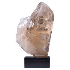 Smoky Quartz Formation Clear Decorative object Sculpture Crystal Rock