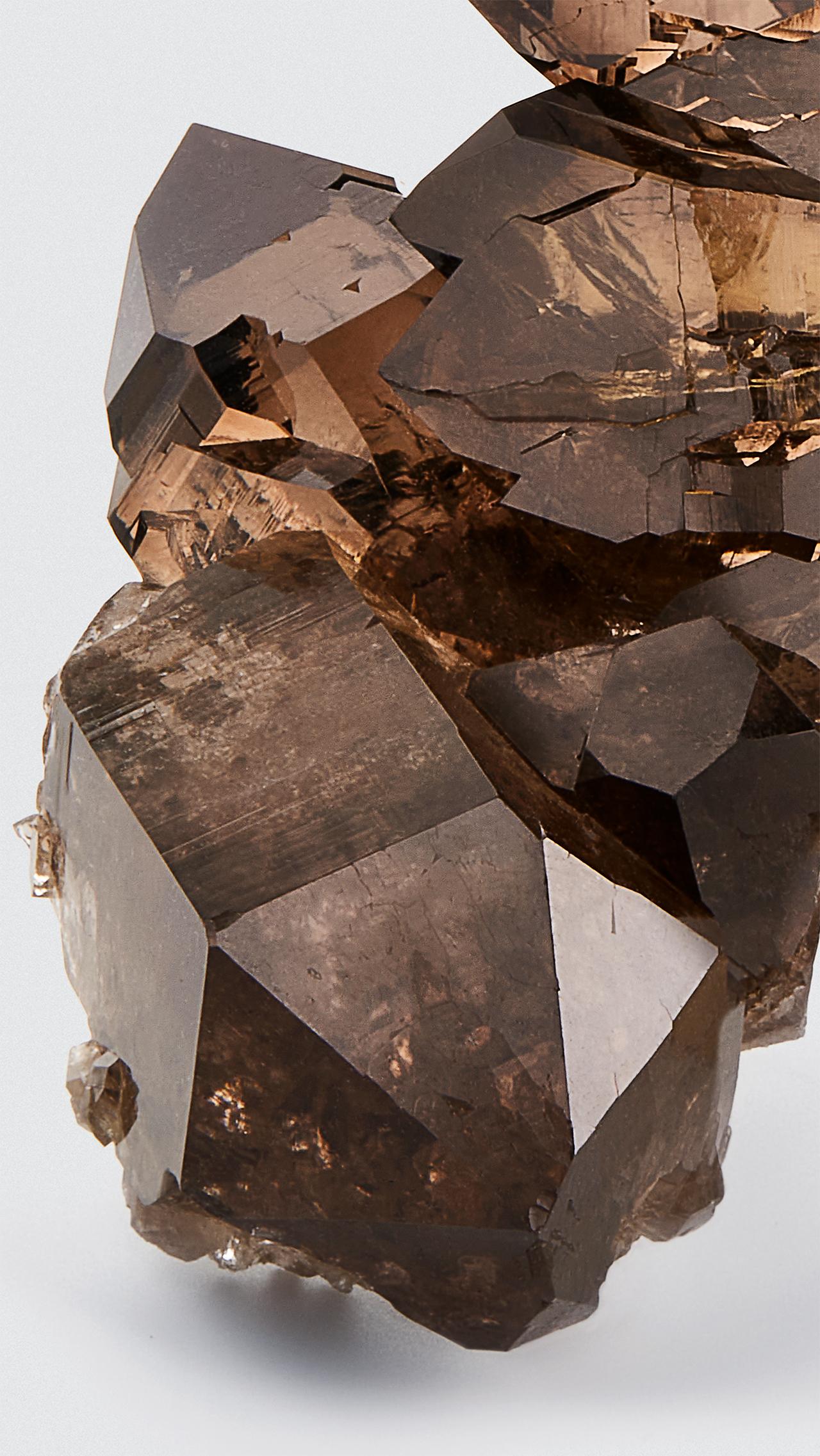 Smoky Quartz Gwindel, Switzerland In Excellent Condition For Sale In New York, NY
