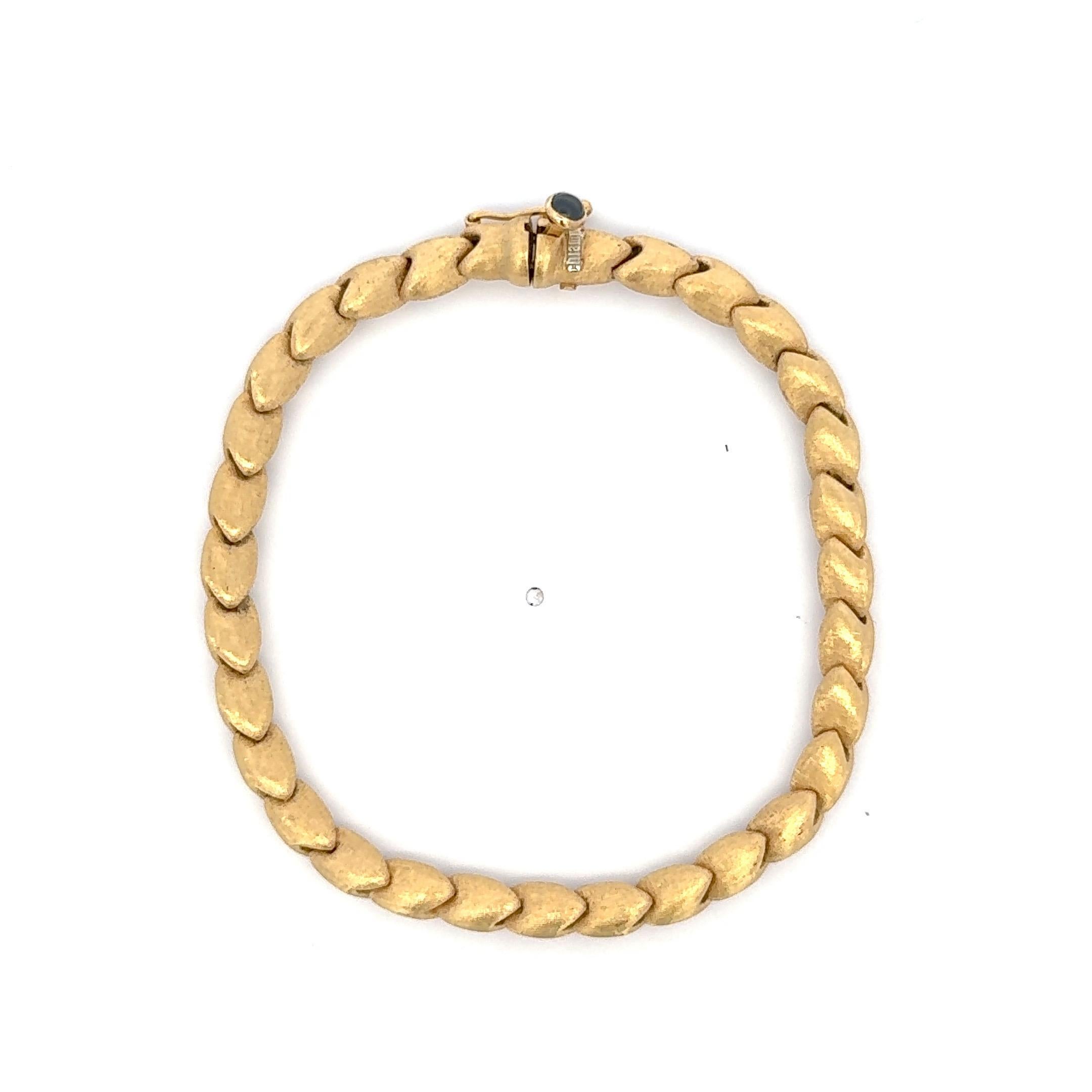 Collier à maillons lisse en or jaune 18 carats 29 grammes 5 mm de large 17,5 pouces en vente 6