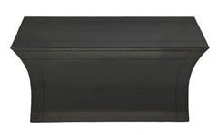 Smooth Antq. White Bronze Blanket Box – Vaisseau Metal Clad Storage