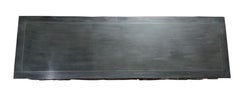 Smooth Antq. White Bronze Floral Credenza – Hollywood Regency Metal Clad Cabinet