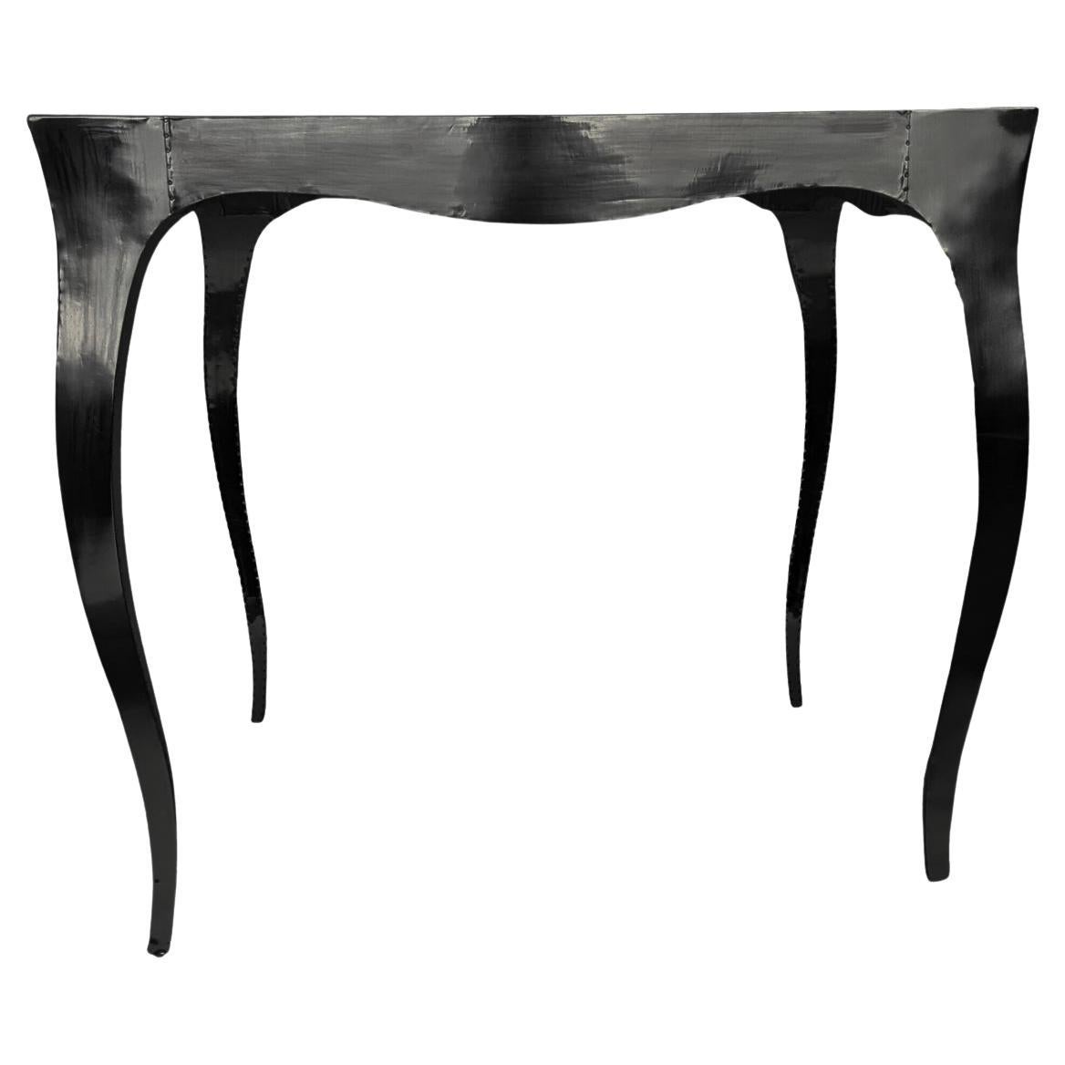 Smooth Antq. White Bronze Side Table – Cabriole Leg Card Table, Handmade