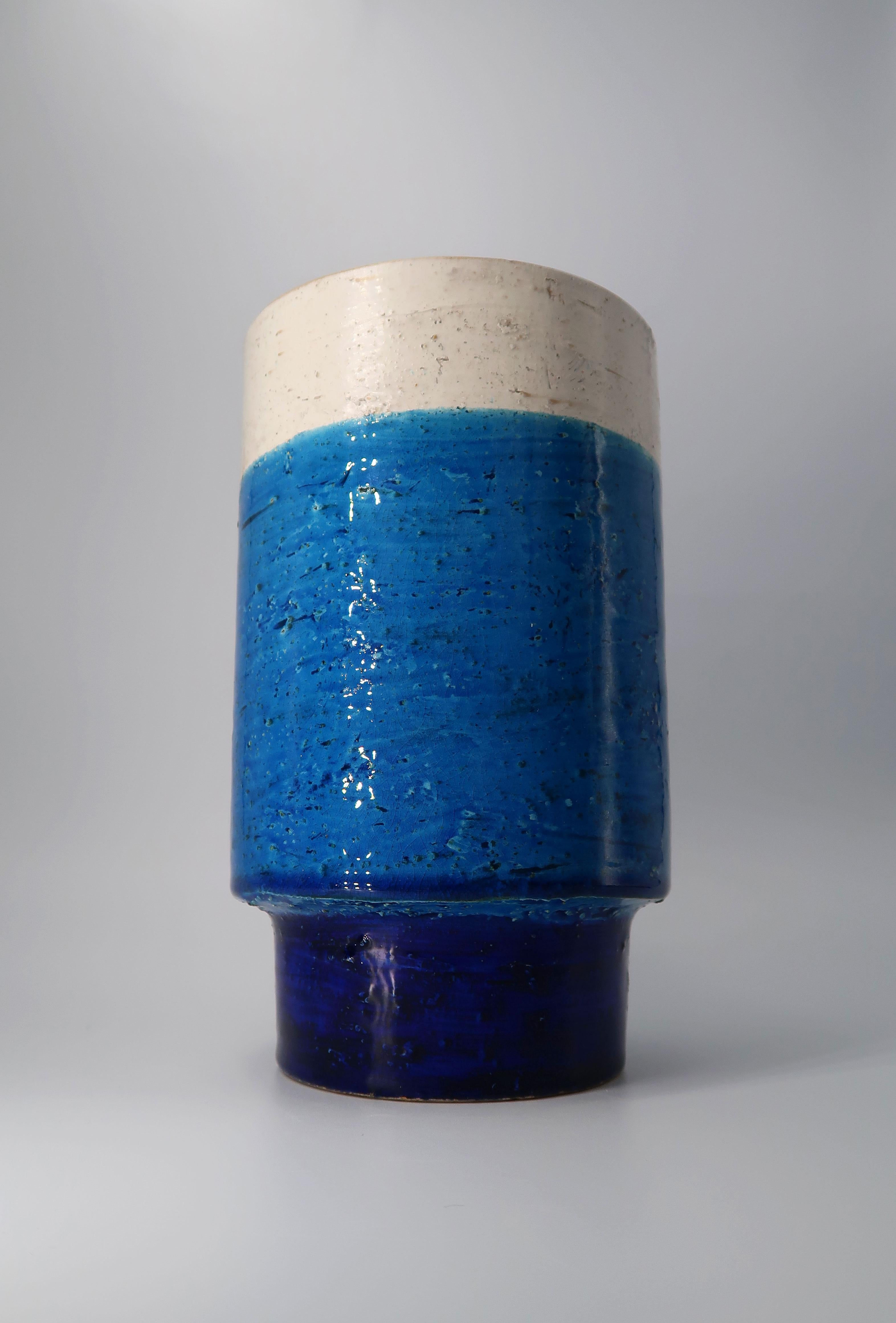 bitossi blue vase