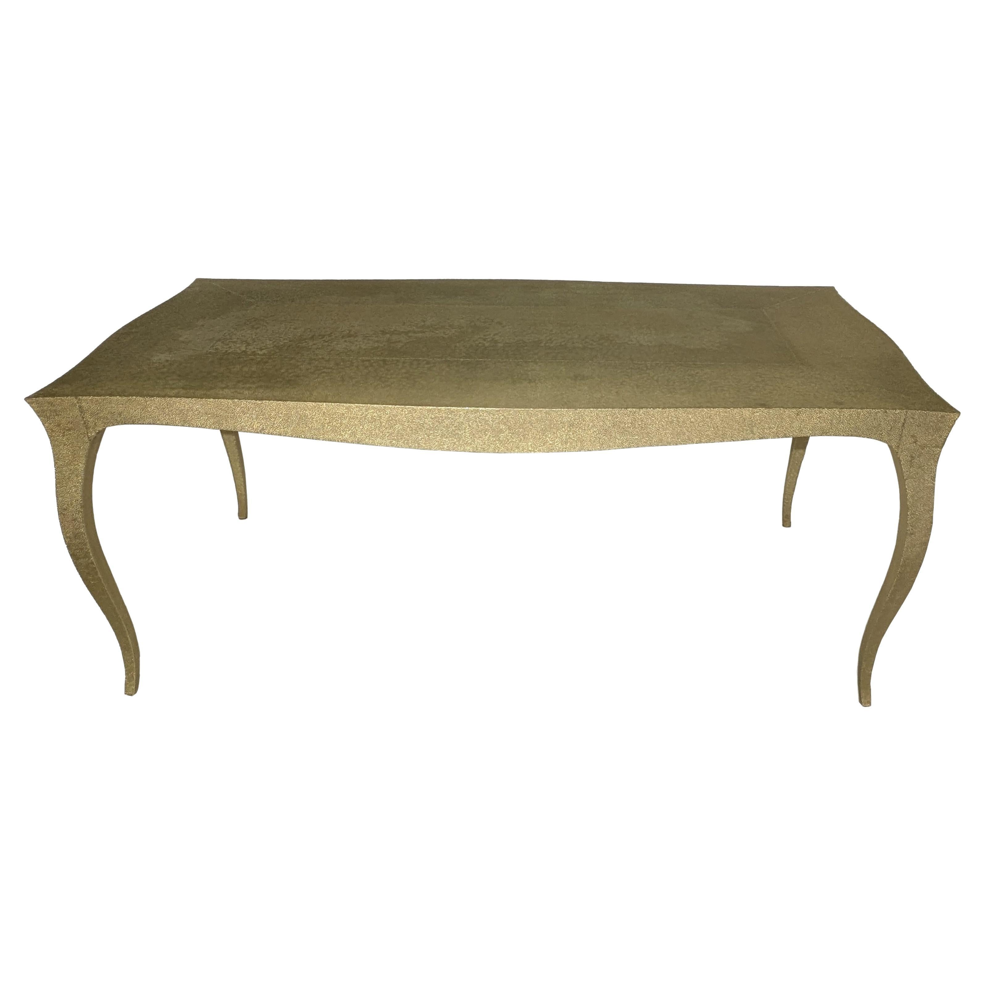 Smooth Brass Louise Dining Table – Cabriole Leg Sideboard Table For Sale