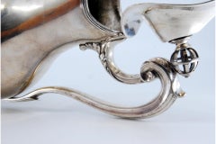 Smooth silver jug