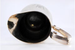 Smooth silver water jug