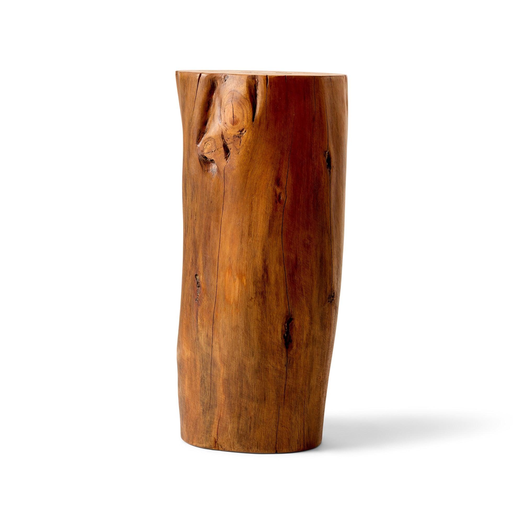 One of kind lignum wood tree trunk table