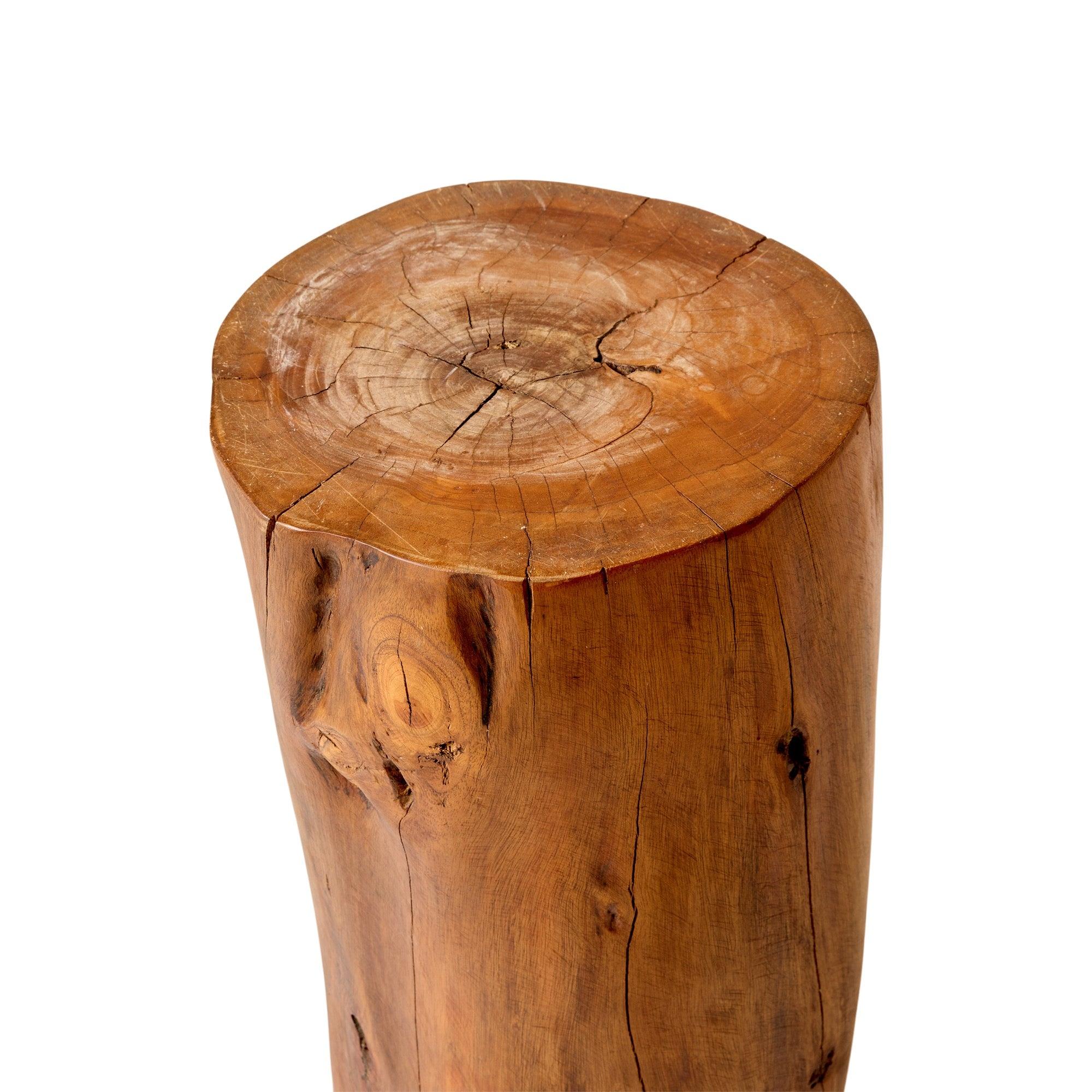 Smooth Tree Trunk Table In Excellent Condition For Sale In Sagaponack, NY