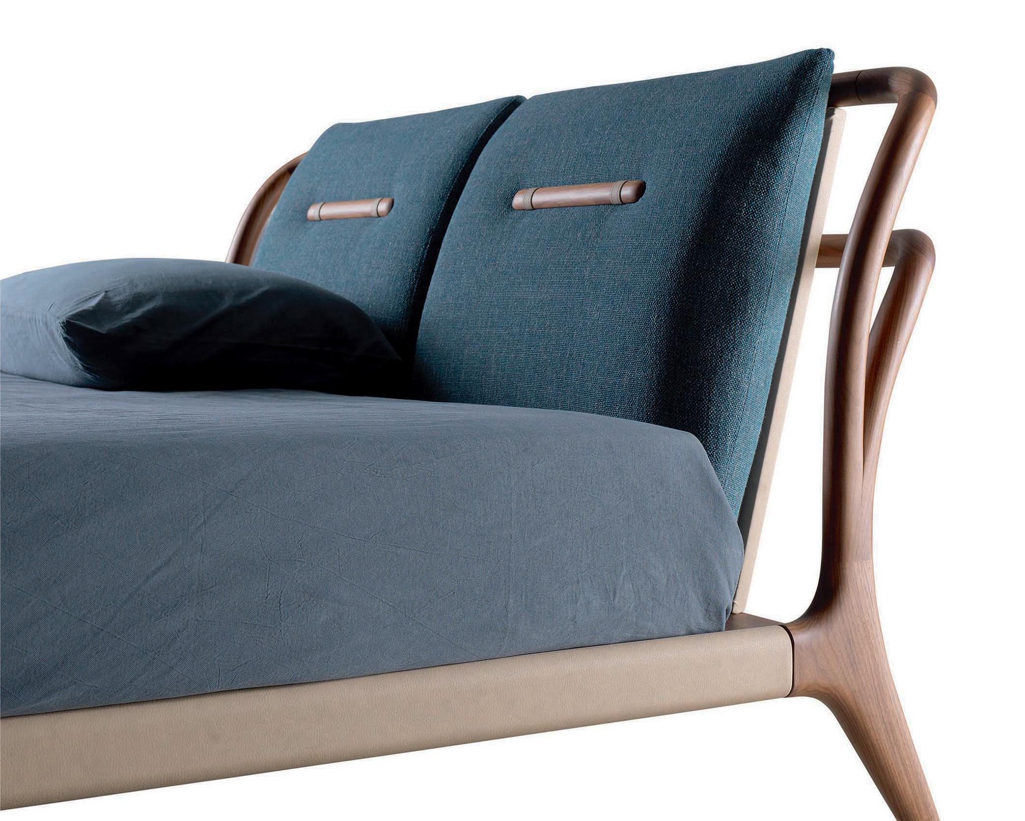 Smusso Bett von Dale Italia (21. Jahrhundert und zeitgenössisch) im Angebot