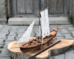 Smyrna Boat Model Ship, Museum Quality
