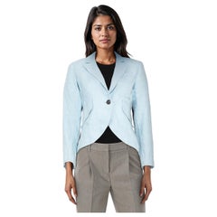 Smythe Blue Single Breasted Blazer Size XL