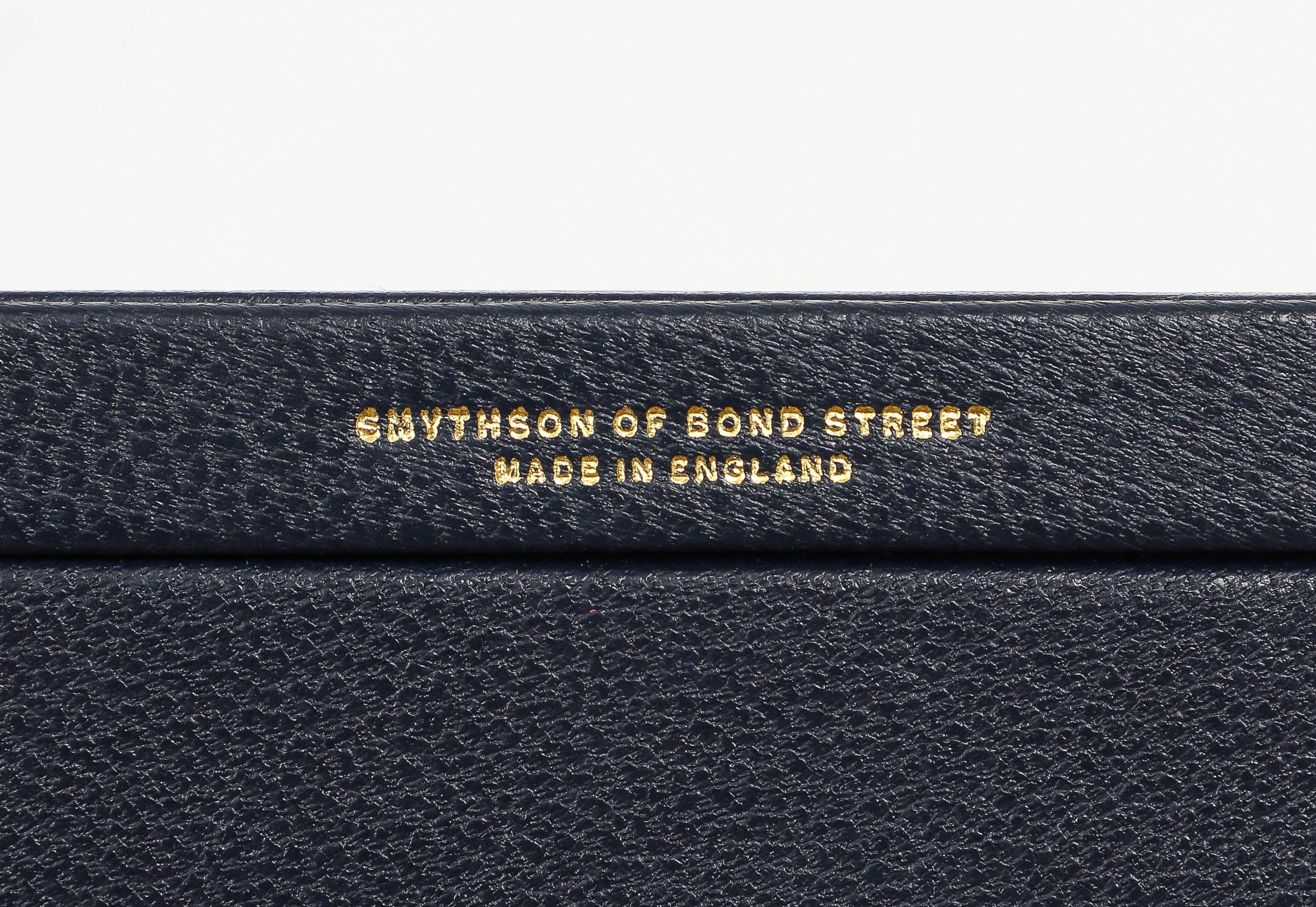 Smythson English Leather Picture Frame For Sale 9