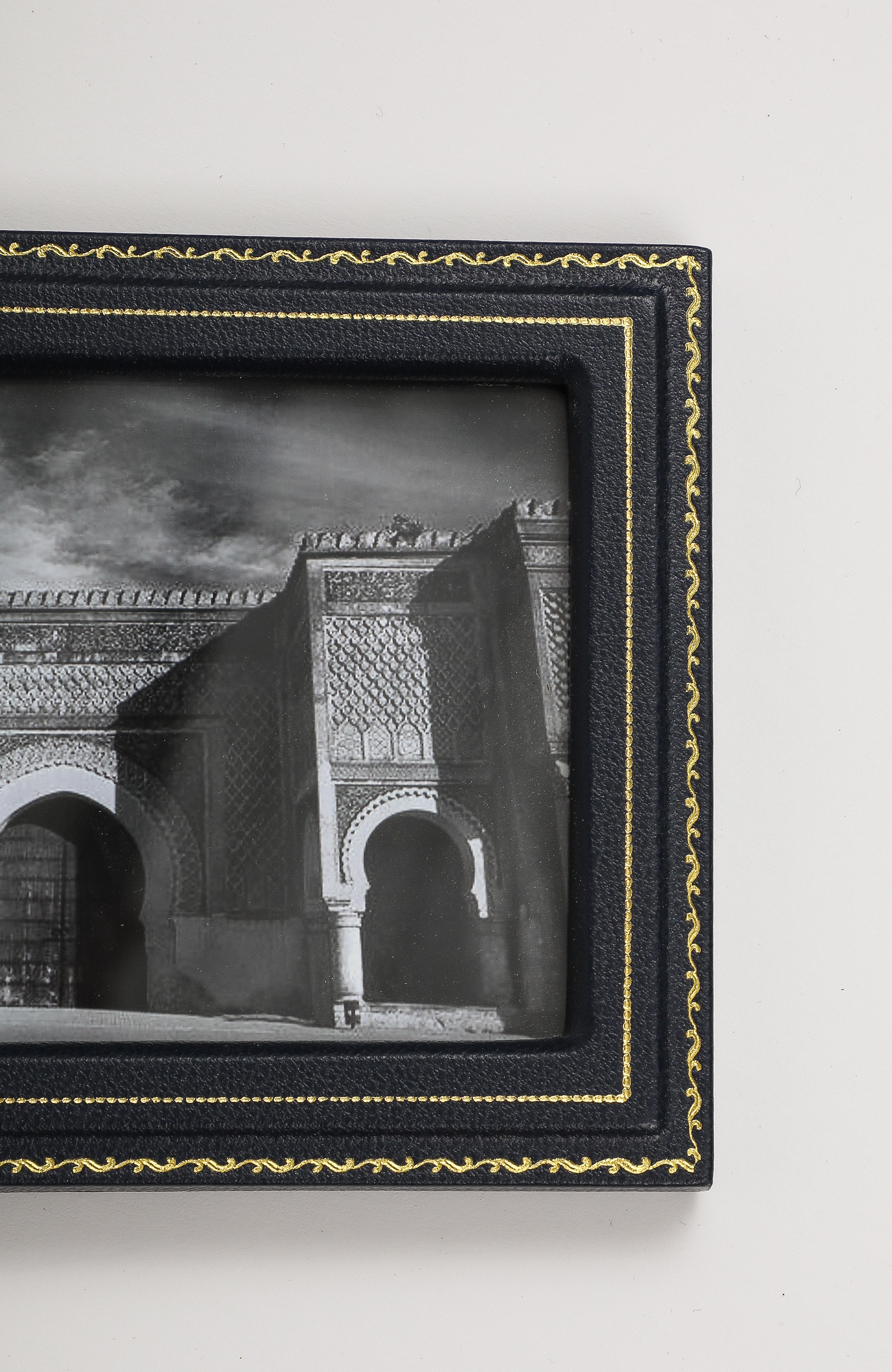 Smythson English Leather Picture Frame For Sale 10