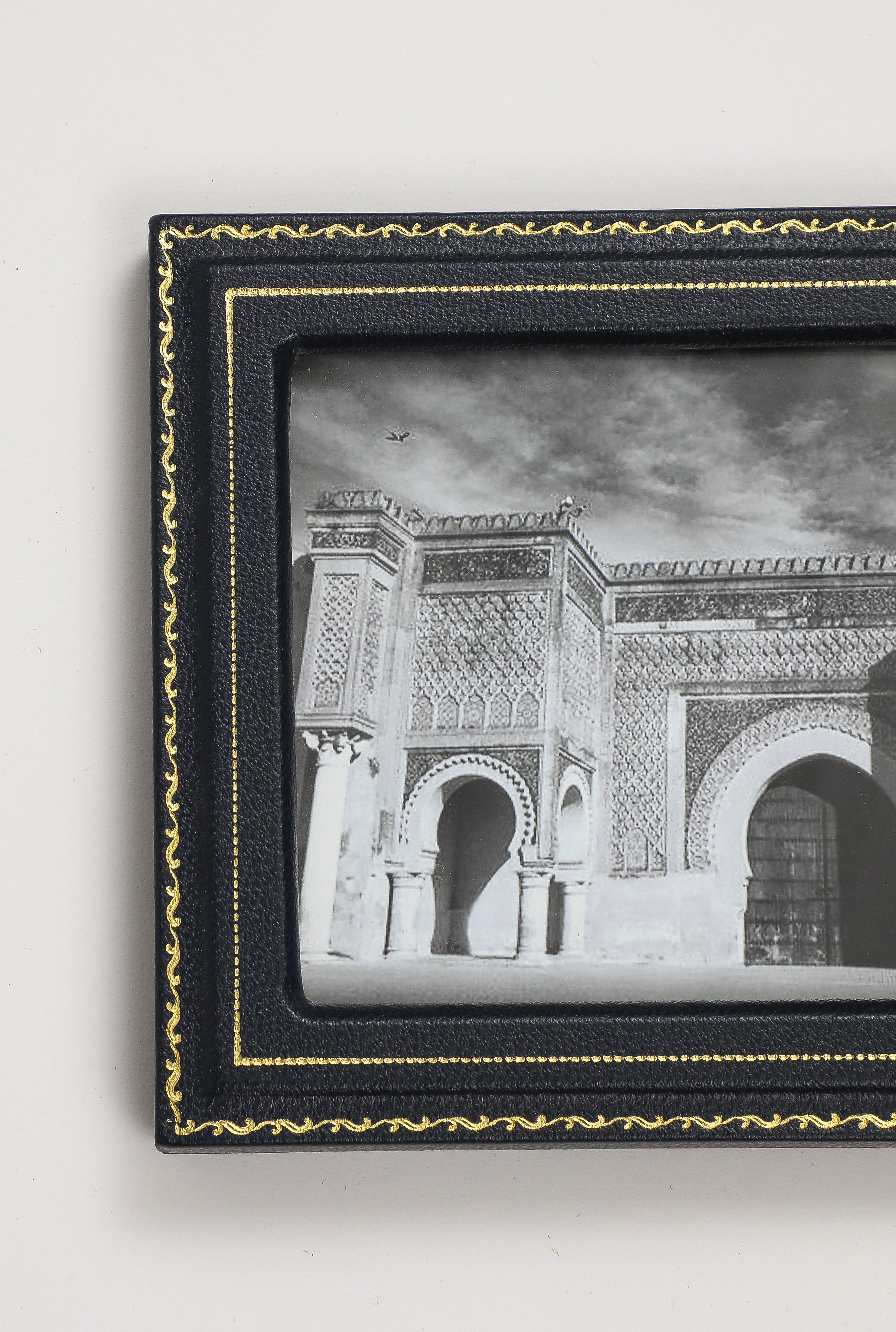 Smythson English Leather Picture Frame For Sale 11