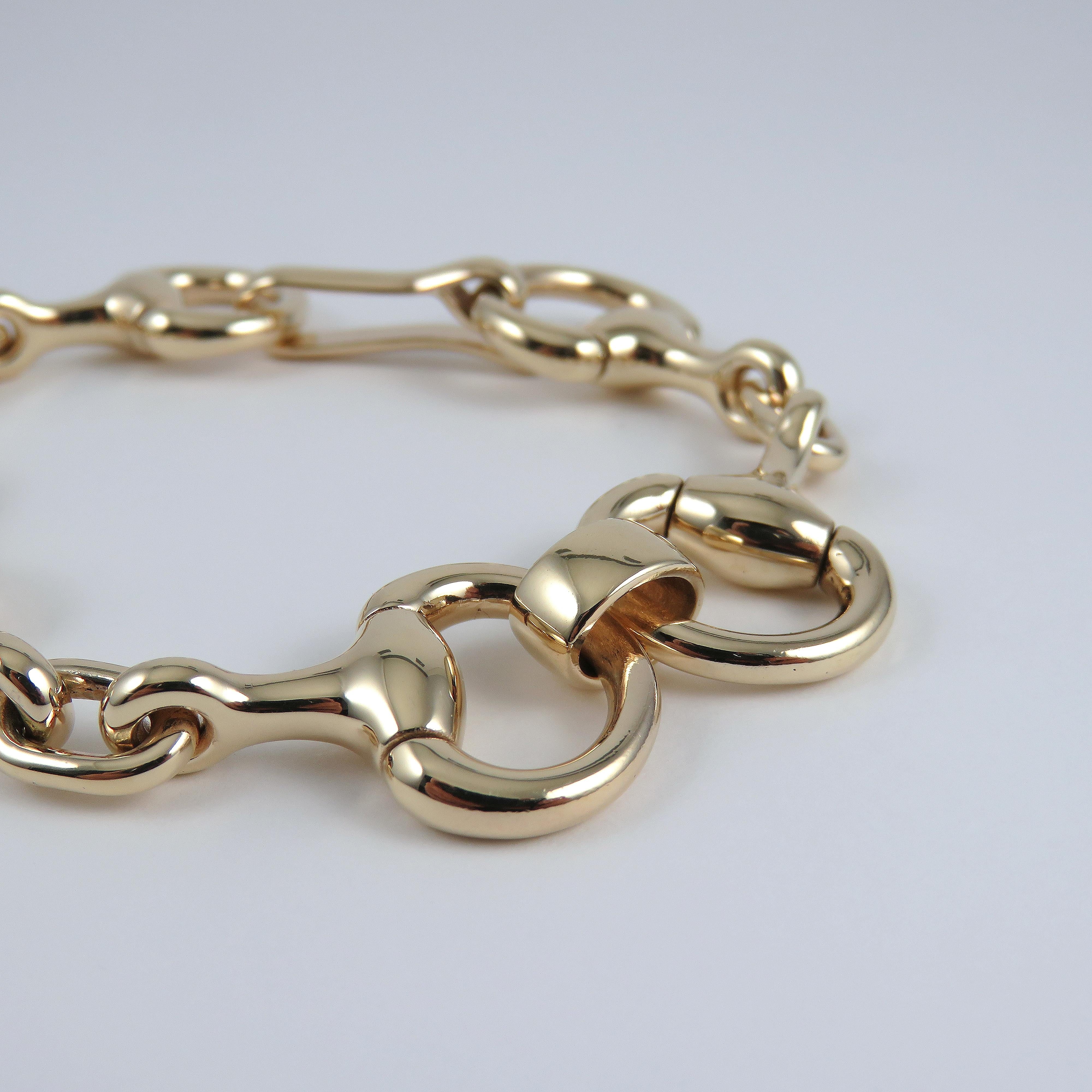 snaffle bracelet