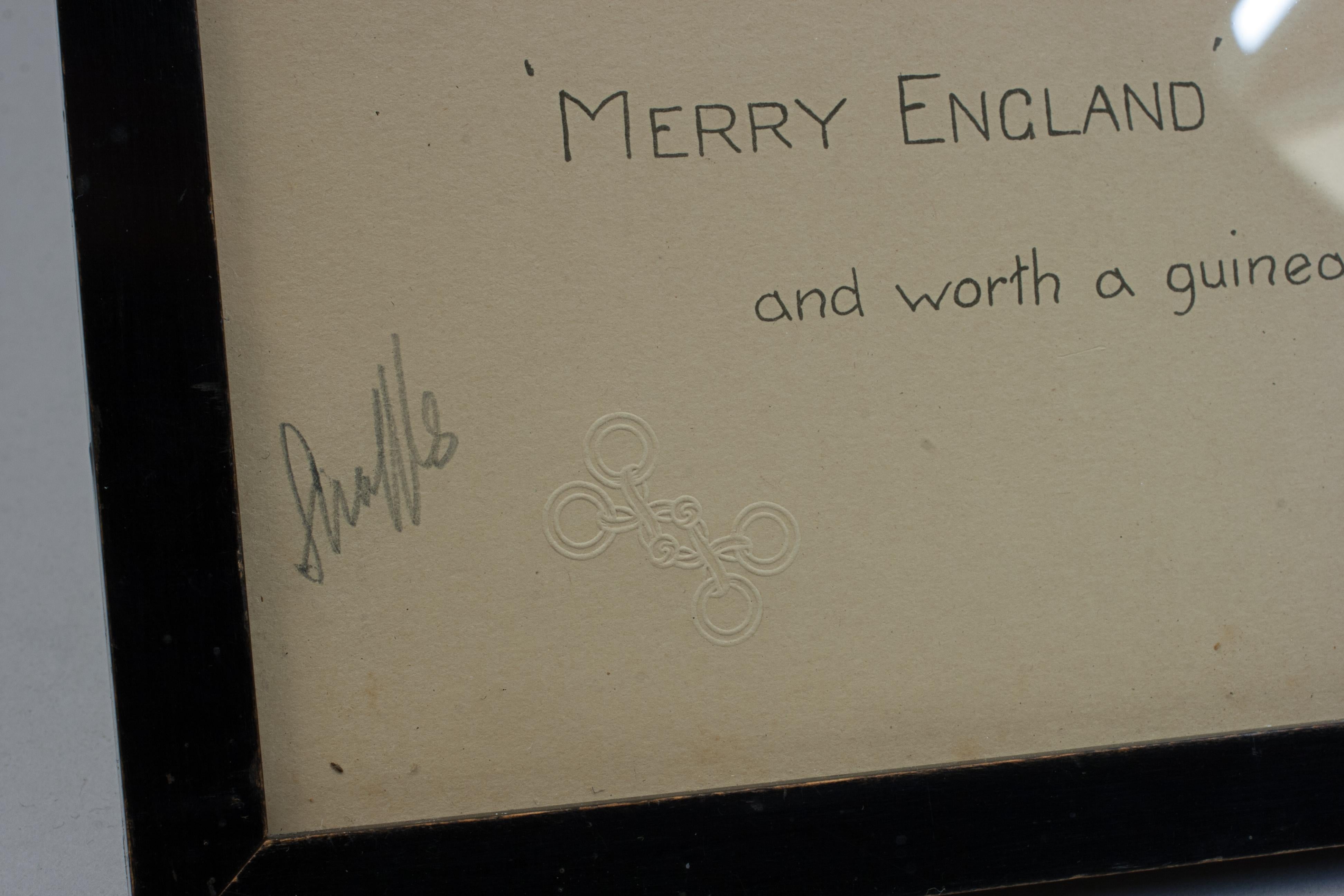 Schnaffles Fuchs Jagddruck 'Merry England' im Angebot 1