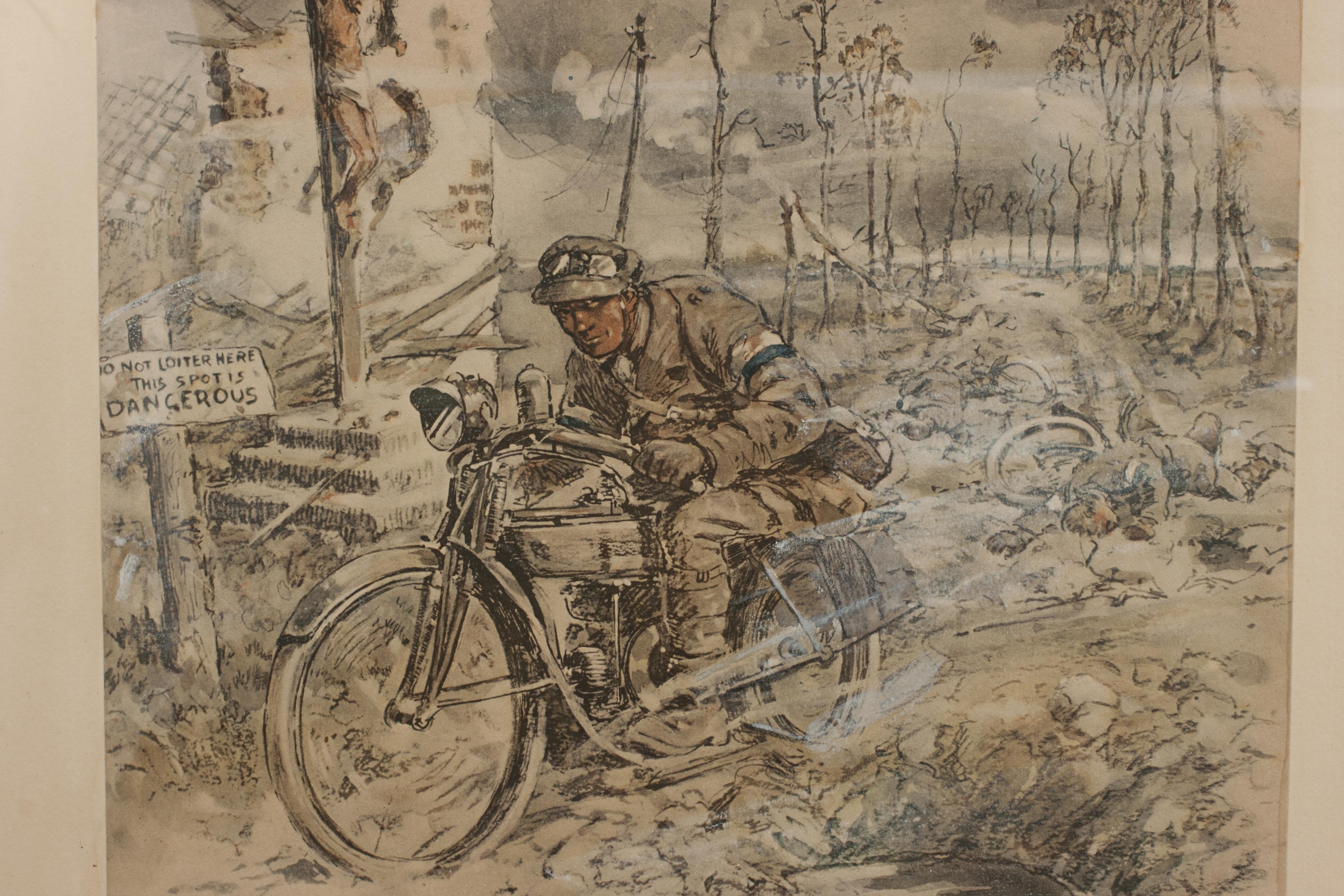 Gravure sur bâton, gravure militaire de la Première Guerre mondiale, le 