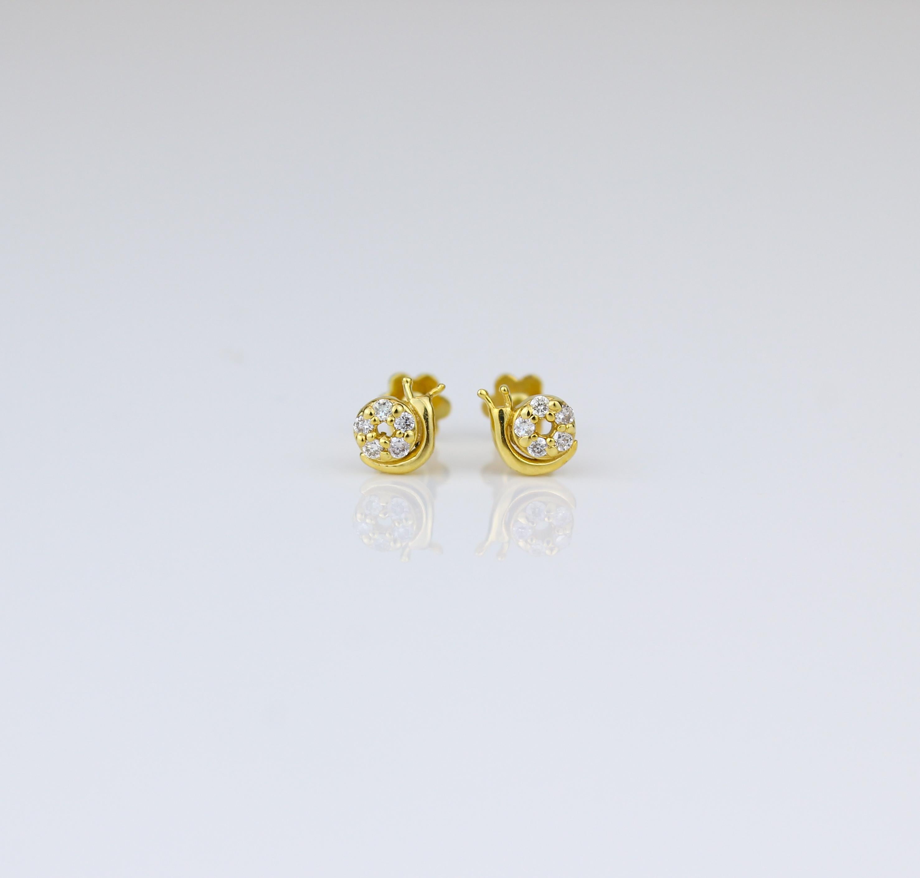 small diamond earrings for baby girl