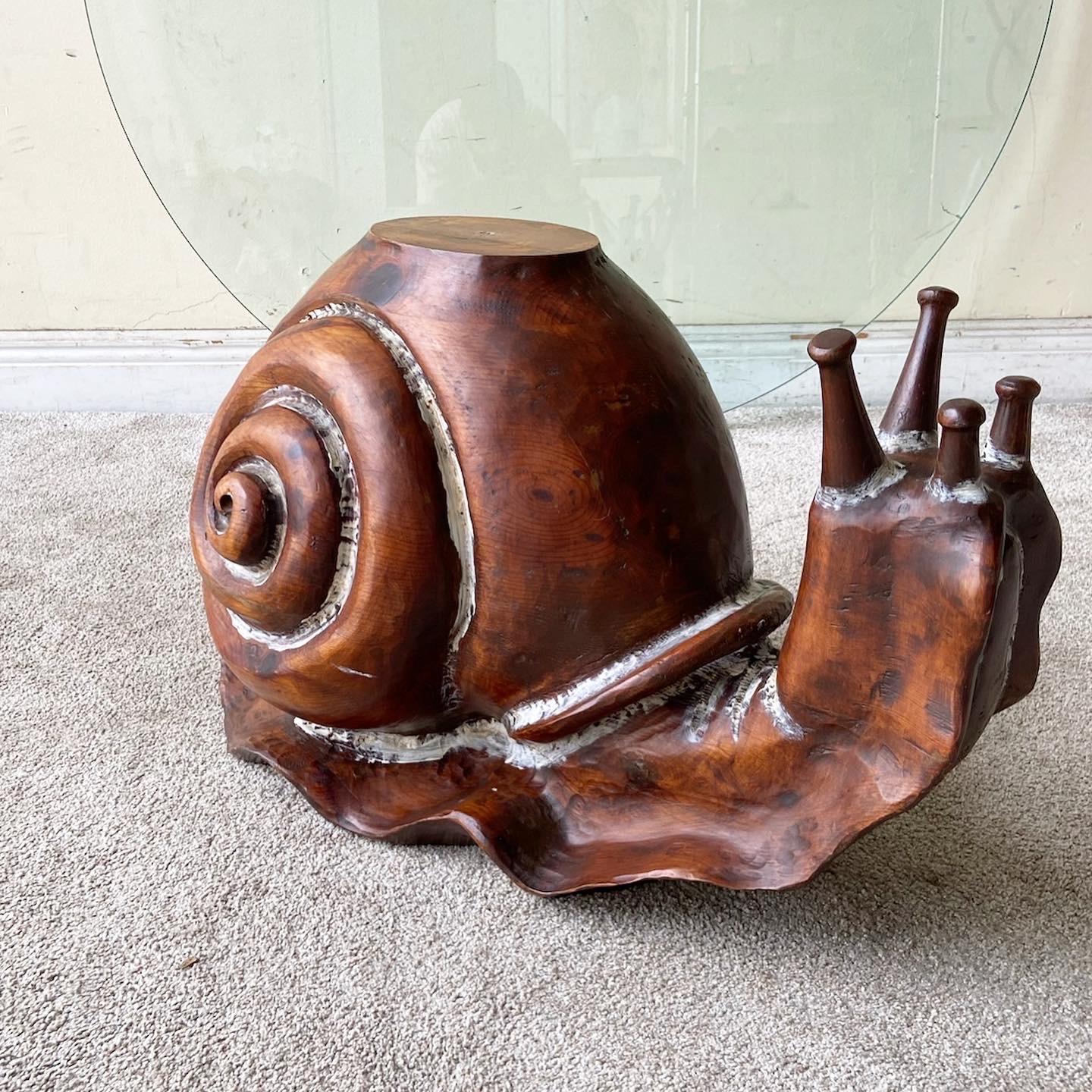 snail table