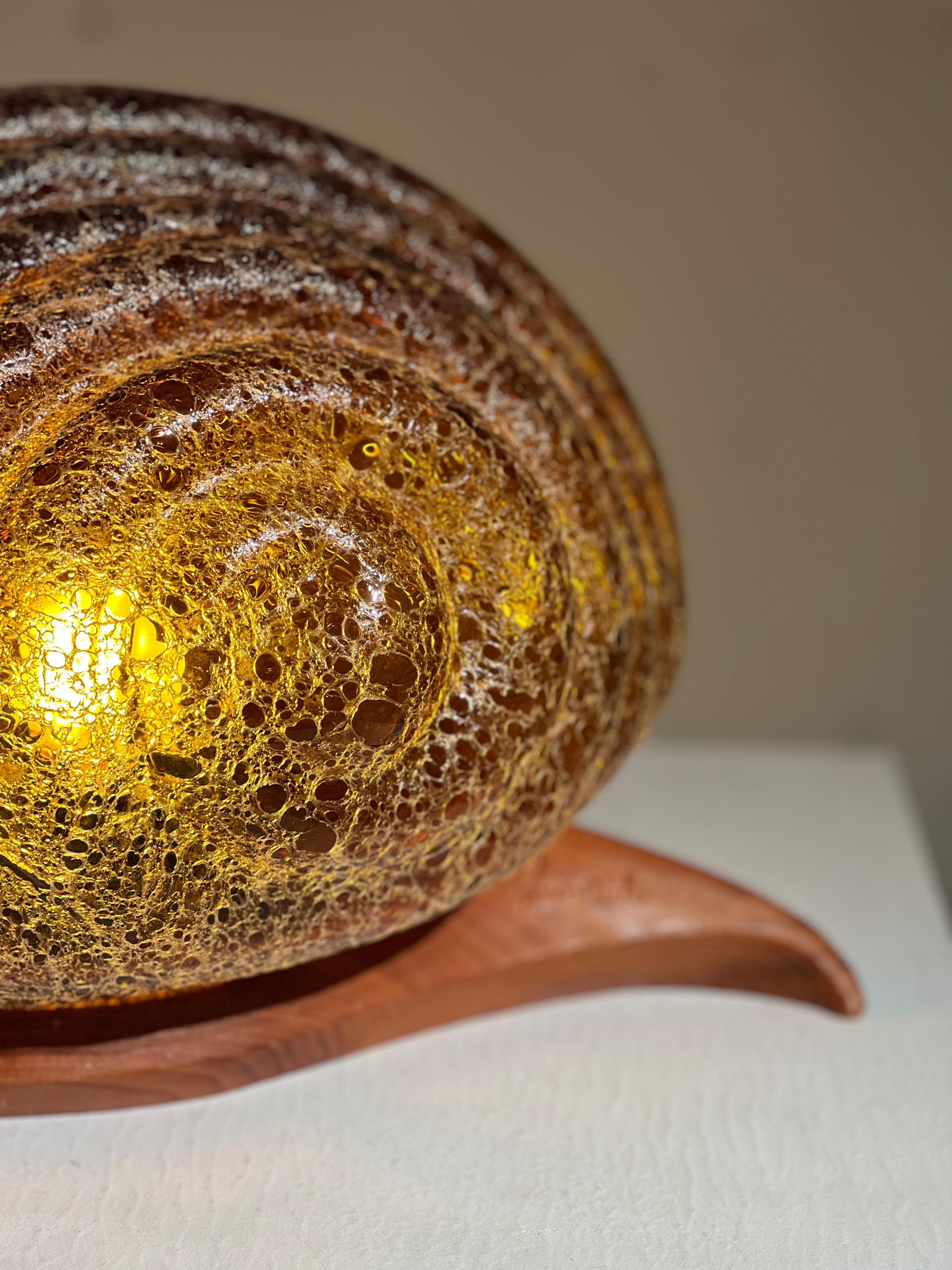 Mid-20th Century Snail Lamp by Marzio Cecchi, Italy 1969 For Sale