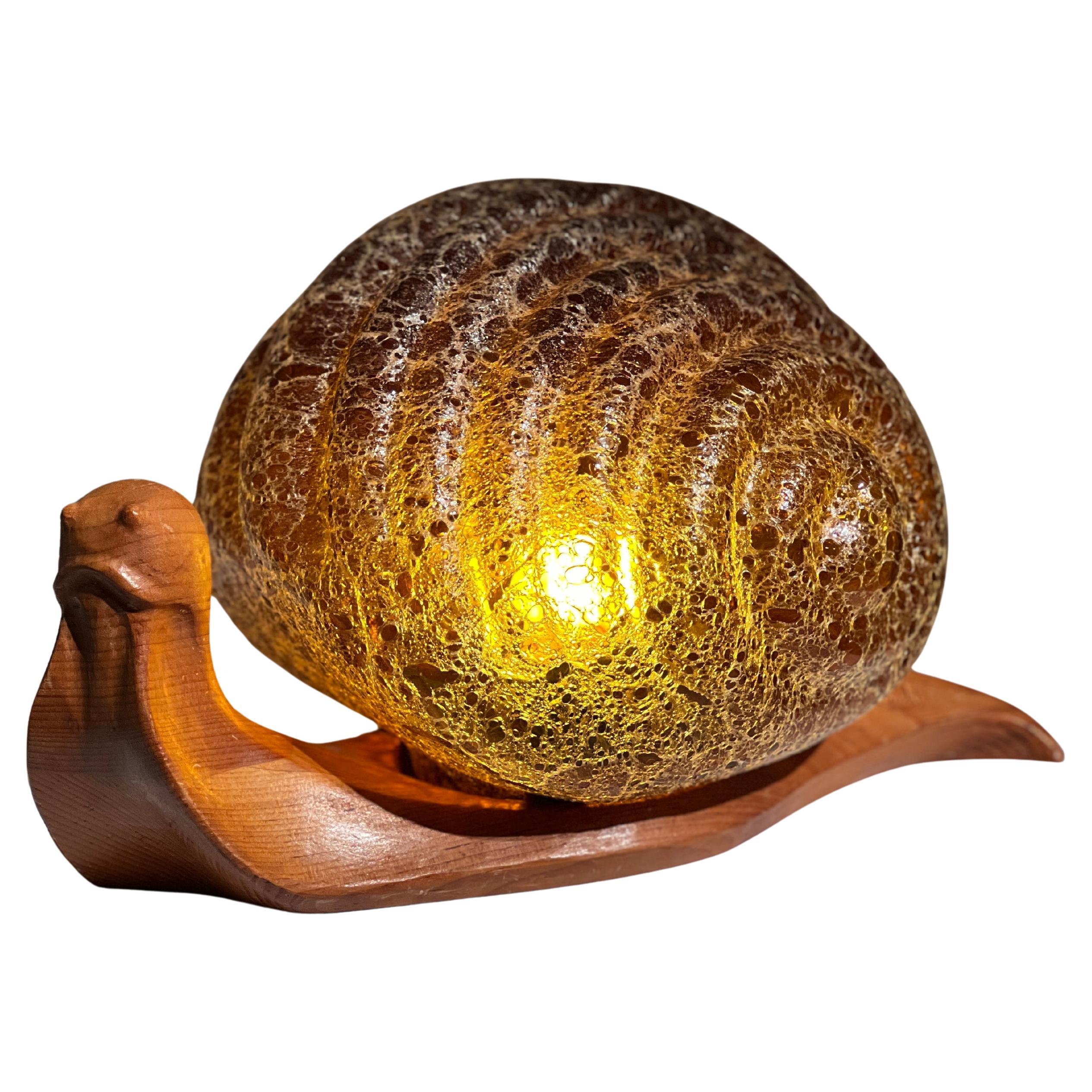 Snail Lamp by Marzio Cecchi, Italy 1969 For Sale