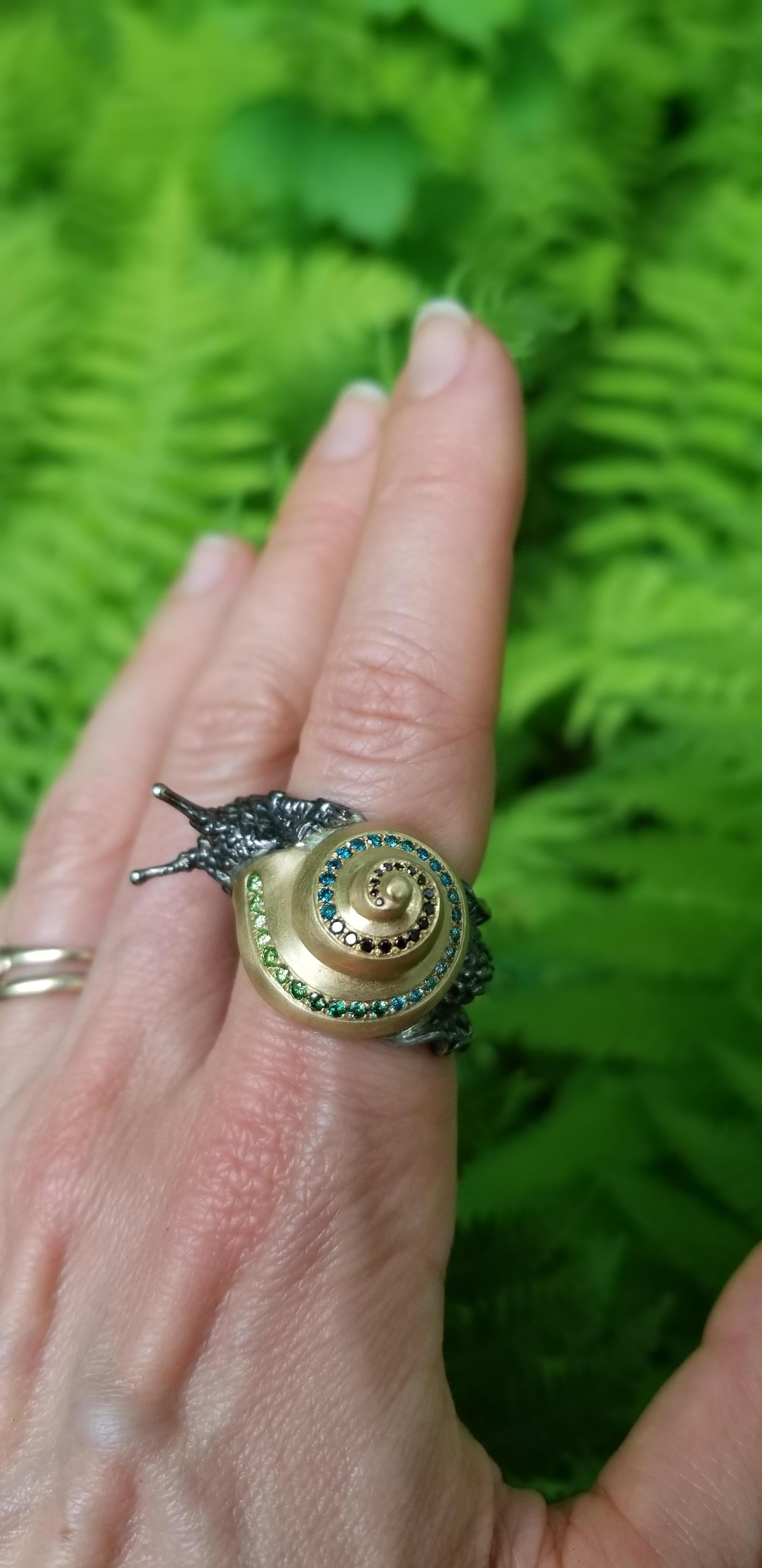 Snail Ring In New Condition For Sale In Cold Spring, NY