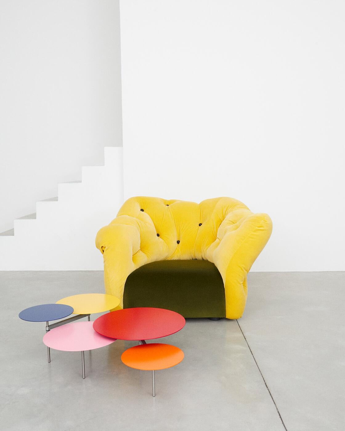 Table basse coulissante serpent 8 modules en aluminium et acier de Carlo Contin en vente 3