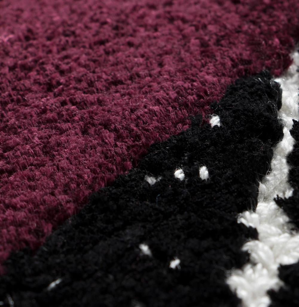 Snake 8 Teppich aus handgetufteter Wolle und botanischer Seide von Rug'Society (Moderne) im Angebot