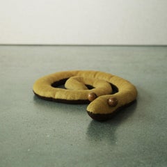 Schlangen-Tierspielzeug aus Jute von Renate Mller, 1970er Jahre