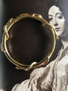 Snake Armreif Armband Smaragd Saphir Rubin Victorian Style J Dauphin