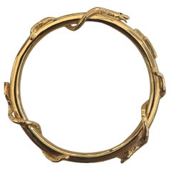 Brazalete de serpiente Esmeralda Rubí Zafiro