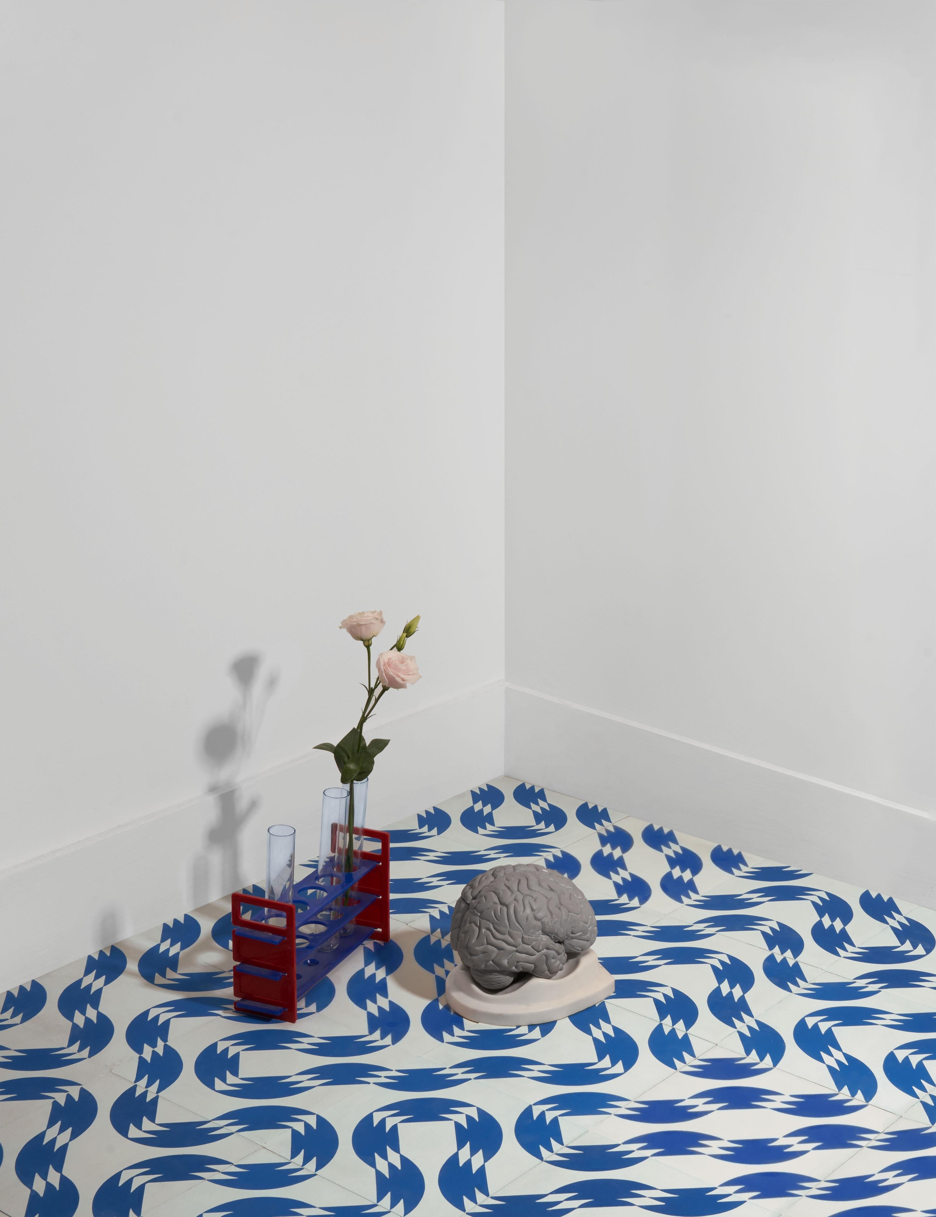 Modern Snake Cobalt Swan For Sale