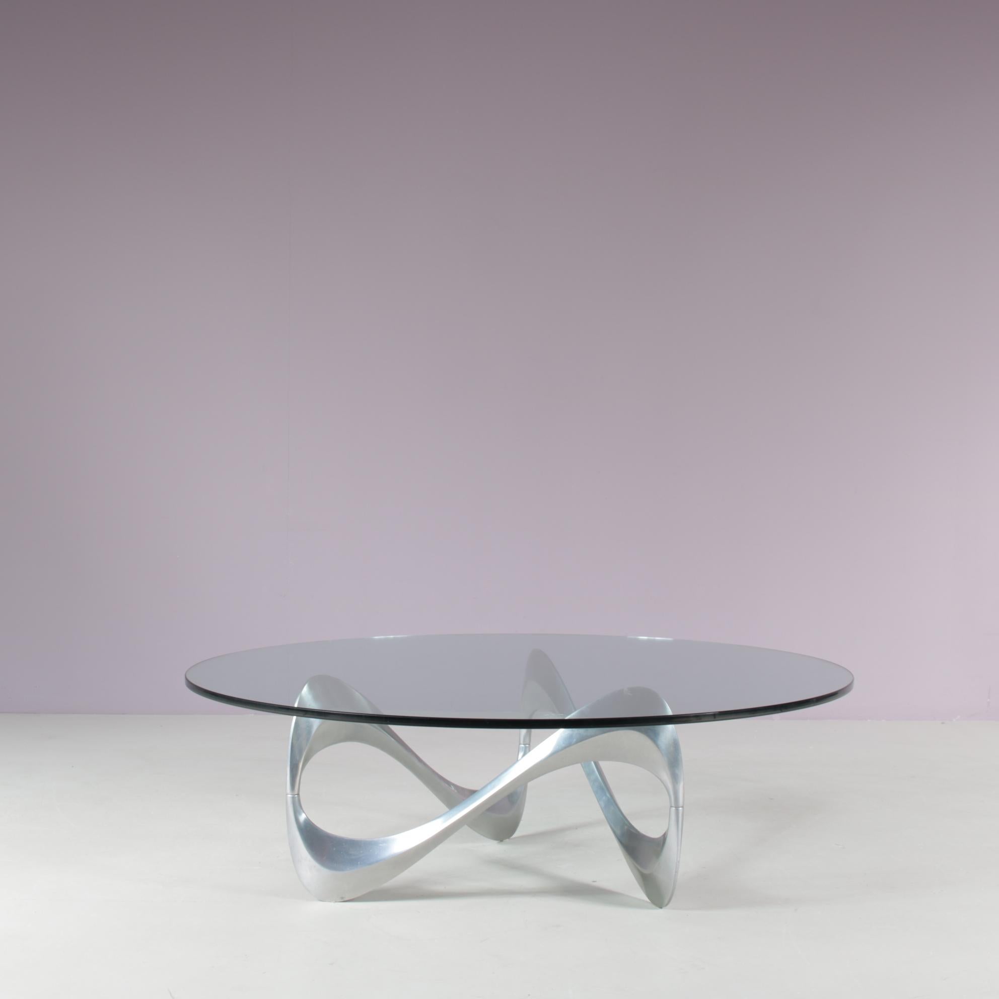 Table basse serpent de Knut Hesterberg pour Ronald Schmidt, Allemagne, 1970 en vente 2